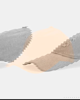 BOSS șapcă de baseball velur culoarea bej, cu imprimeu, 50544419