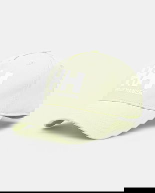Helly Hansen șapcă de baseball din bumbac Czapka Helly Hansen HH Ball Cap 67434 001 culoarea galben, cu imprimeu