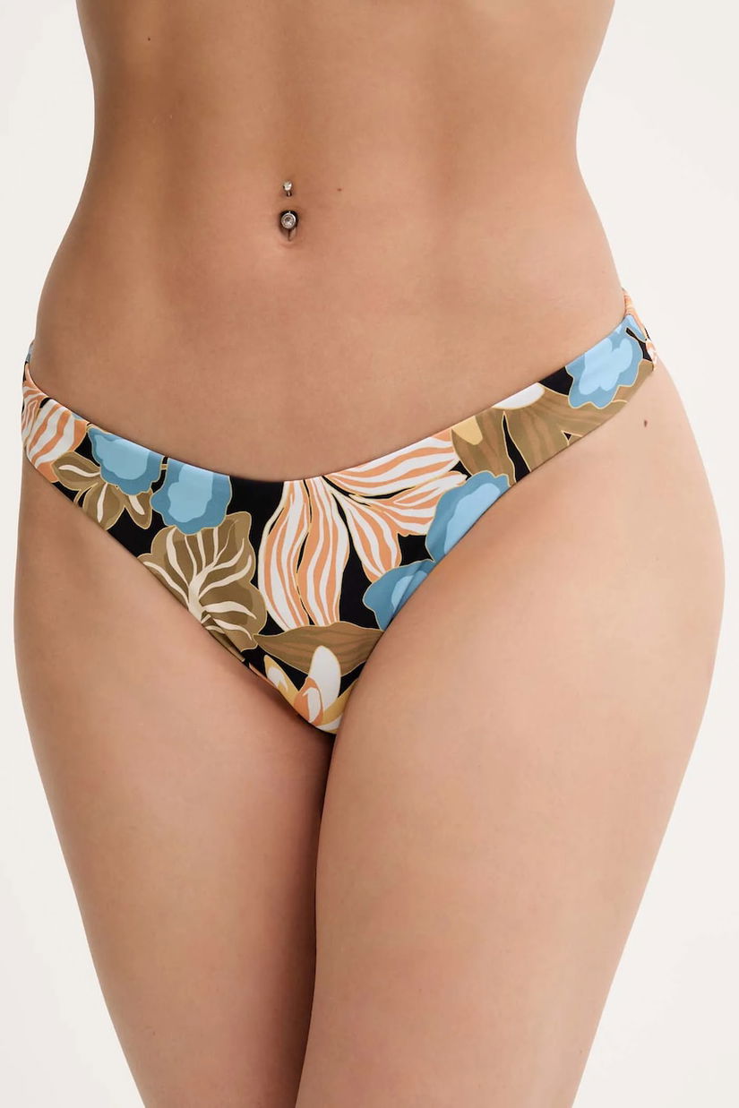 Rip Curl costum de baie din două piese culoarea negru, cupă ușor rigidizată, 0EUWSW
