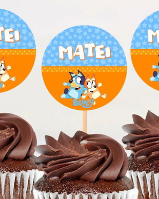 Toppere Bluey personalizate