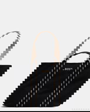 BOSS poșetă culoarea negru, 50546461