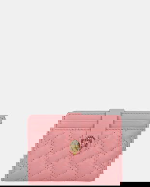 Kurt Geiger London carcasă din piele KENSINGTON culoarea roz, 1275057109