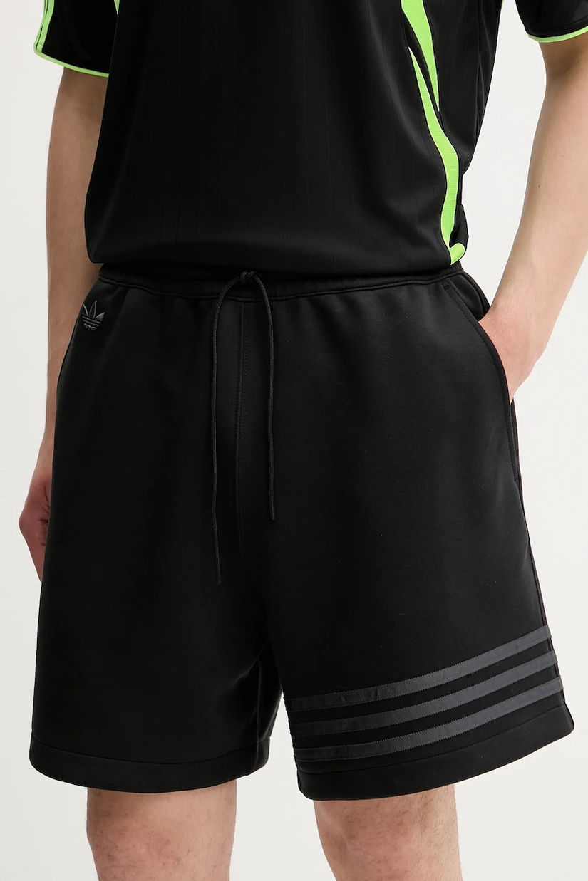 adidas Originals pantaloni scurți Neuclassics culoarea negru, HZ3747