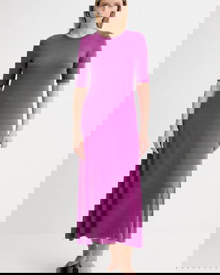 Marc O'Polo rochie culoarea roz, maxi, drept, 506300459071