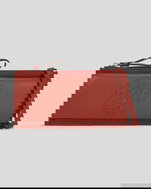 Karl Lagerfeld portofel K/CIRCLE culoarea roșu, A3W32026