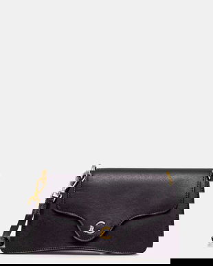 Coccinelle poșetă de piele culoarea violet, E5.SSK.27.01.01