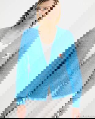 American Vintage cardigan din lână light, NEN19A