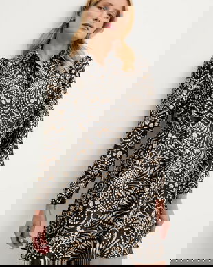 Answear Lab rochie culoarea negru, mini, evazati