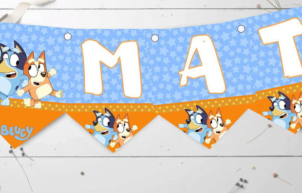 Toppere Bluey personalizate