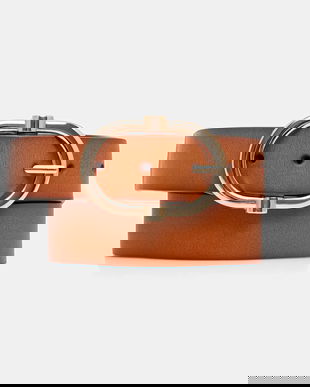 Answear Lab curea de piele culoarea maro