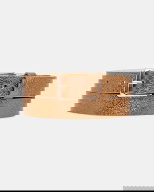 Answear Lab curea de piele culoarea portocaliu