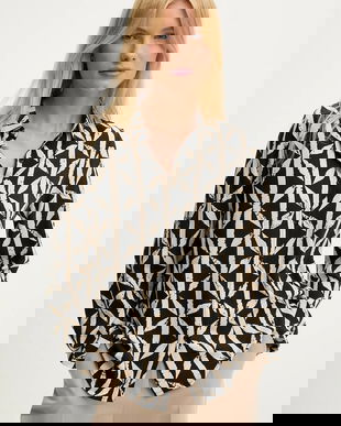 Answear Lab camasa culoarea negru, cu guler clasic, regular