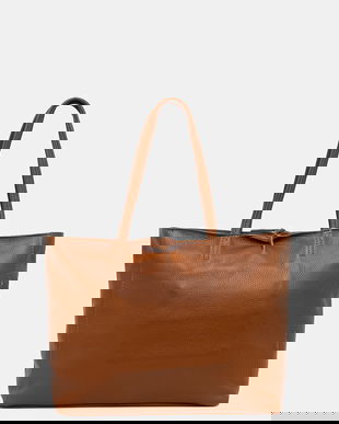 Answear Lab poseta de piele culoarea maro