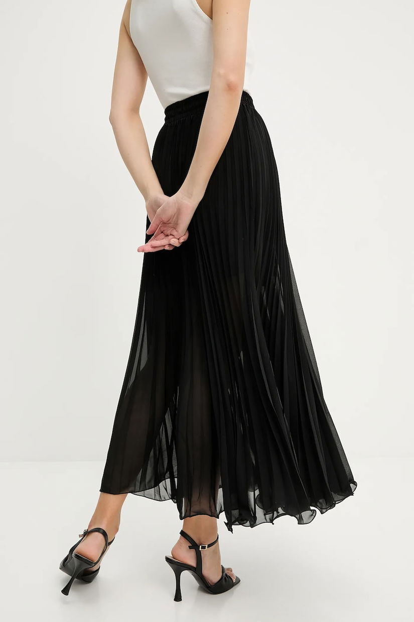 Answear Lab fusta culoarea negru, maxi, evazati