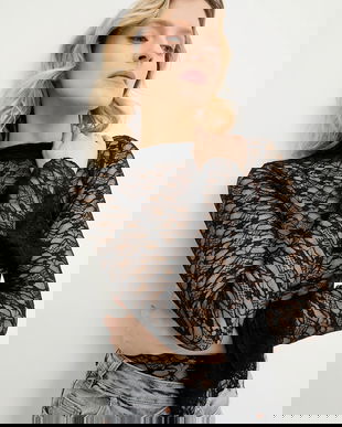 Answear Lab bluza culoarea negru, modelator