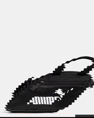 Puma poșetă CAMPUS Mini Grip culoarea negru, 91296