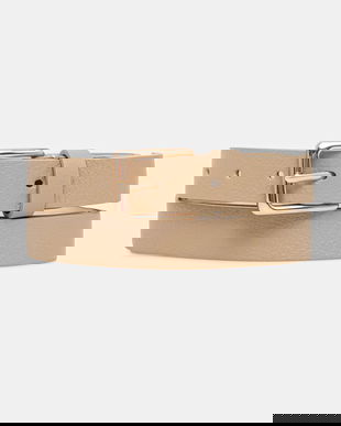 Answear Lab curea de piele culoarea maro