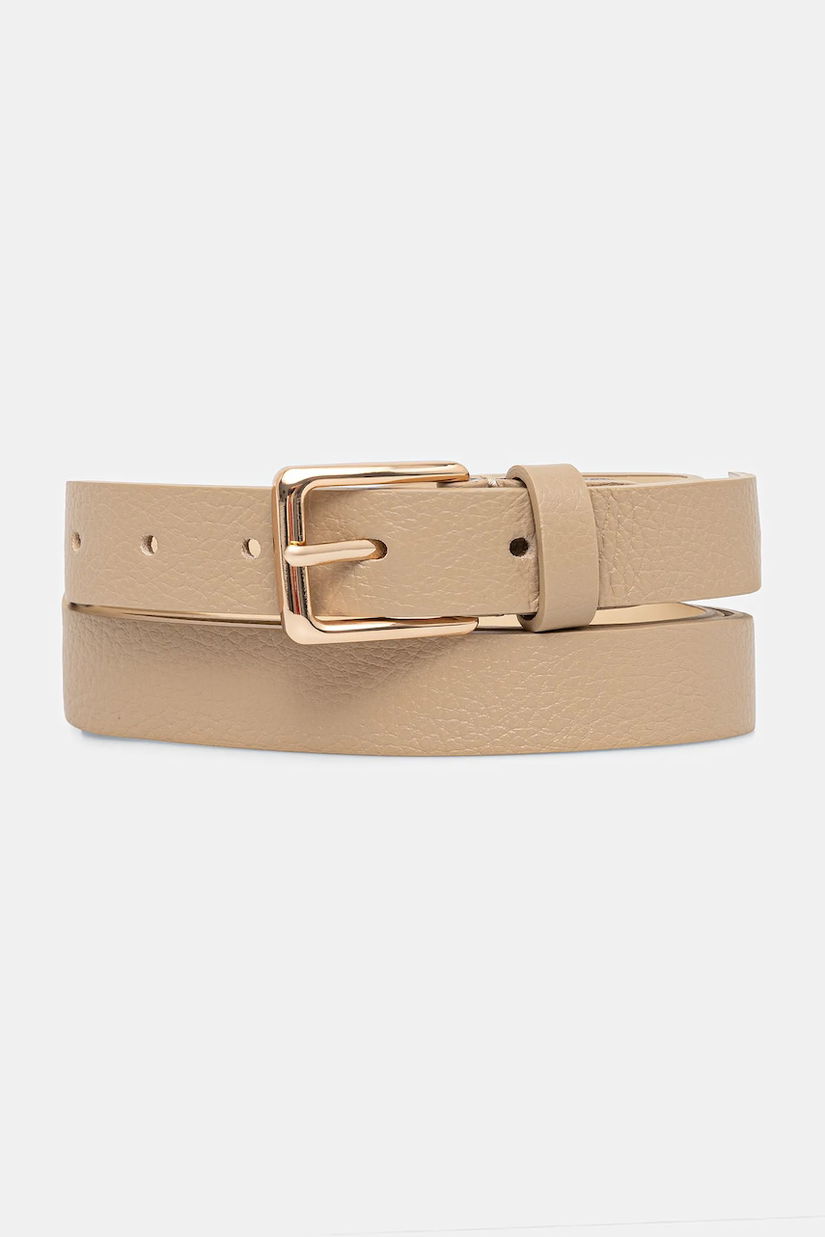 Answear Lab curea de piele culoarea maro