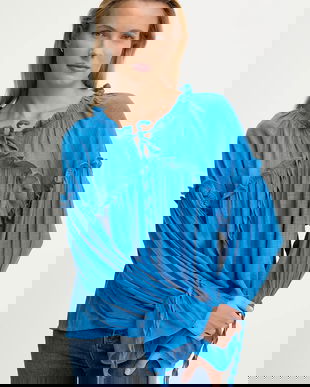 Answear Lab bluza culoarea bej, neted