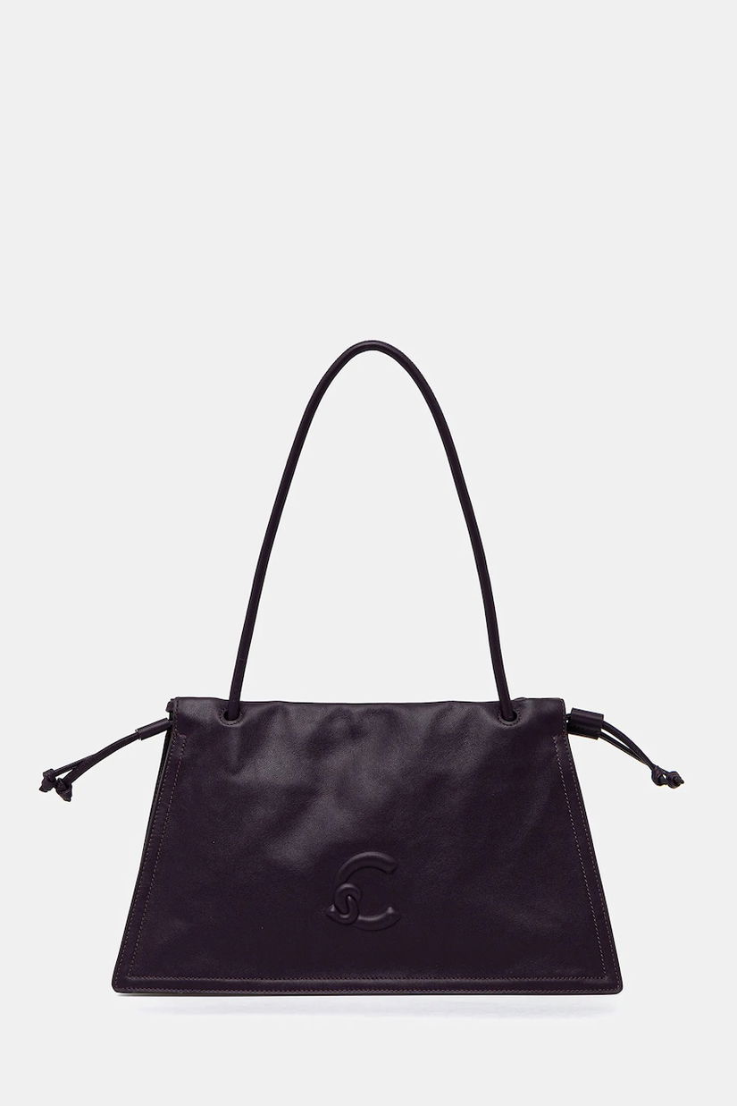 Coccinelle poșetă de piele culoarea negru, E1 SS5 13 01 01