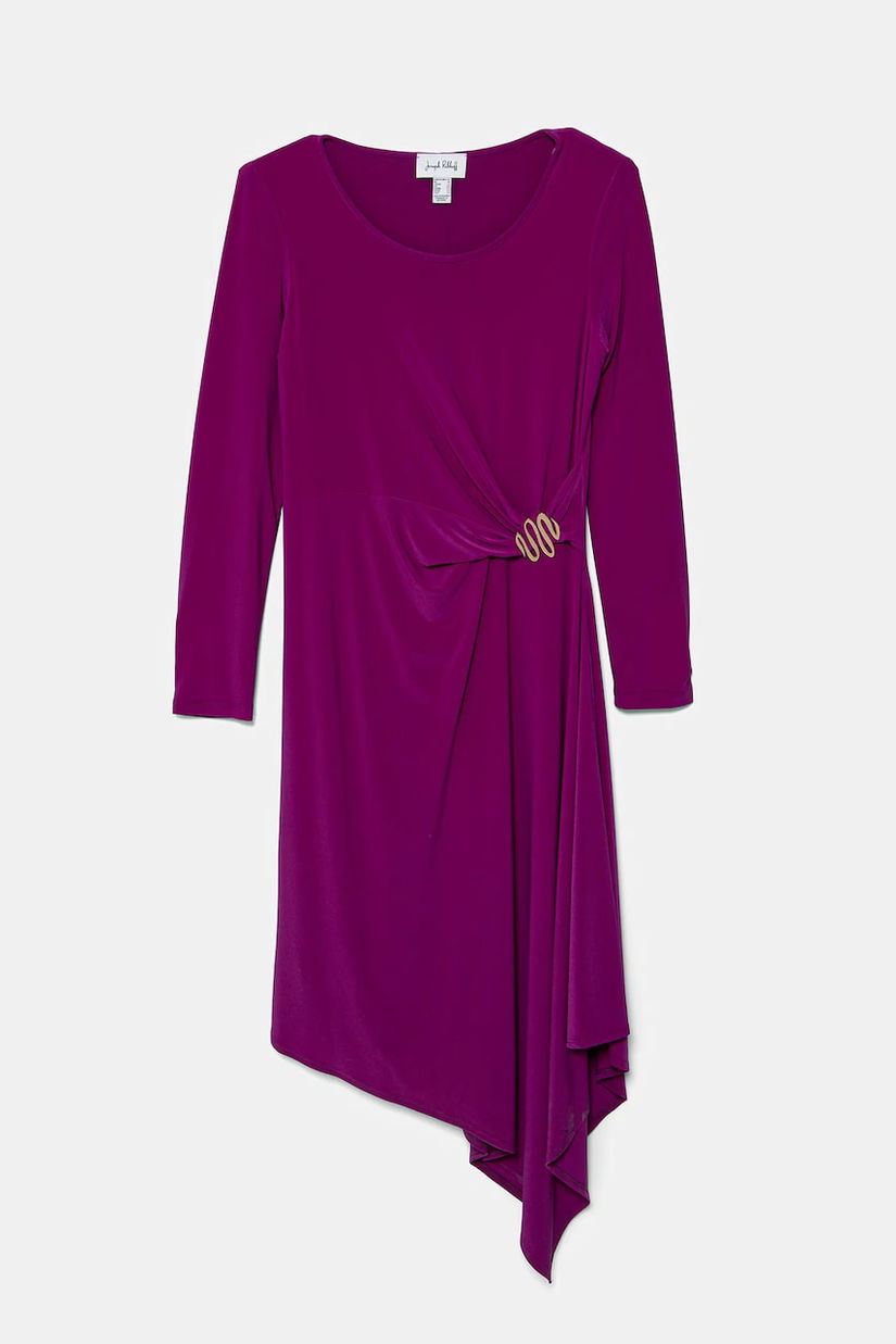 Joseph Ribkoff rochie culoarea violet, mini, evazați, 243153