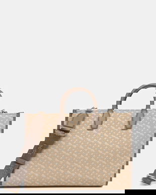 BOSS poșetă culoarea bej, 50547939