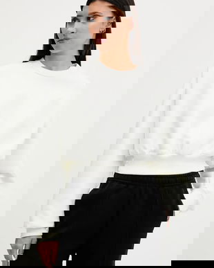 adidas bluză All SZN culoarea bej, uni, JV9893