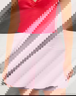 adidas fustă Coquette culoarea roz, mini, evazați, JM1921