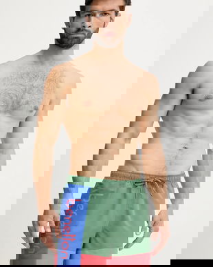 United Colors of Benetton pantaloni scurți de baie culoarea verde, 5JD06X00U