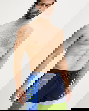 United Colors of Benetton pantaloni scurți de baie culoarea bleumarin, 5JD06X00U