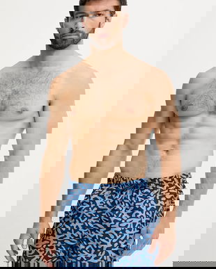 United Colors of Benetton pantaloni scurți de baie culoarea bleumarin, 5S486X00W