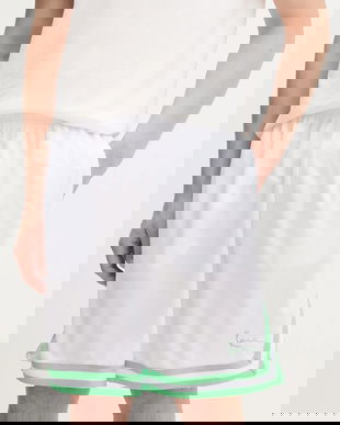 Karl Kani pantaloni scurți culoarea alb, PD00005314