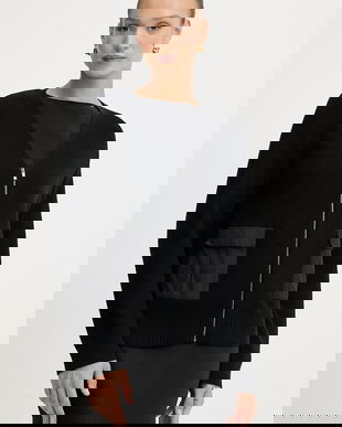 MM cardigan LIBERO culoarea negru, 2526346017600