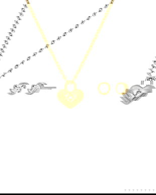 Fossil set de bijuterii în cutie de cadou JF04881SET