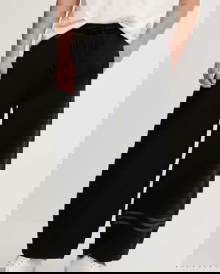 adidas Originals pantaloni de trening Neuclassics culoarea negru, cu imprimeu, JW5445