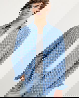 Tommy Jeans cămașă din bumbac cu guler clasic, regular, DM0DM21693