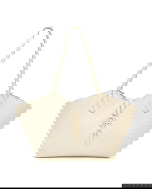 Tous poșetă de piele MANIFESTO culoarea bej, 2002300701