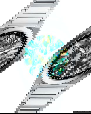 Fossil ceas culoarea argintiu, FS6114