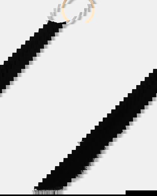 Weekend Max Mara șal LATINO culoarea negru, uni, 2525546064600