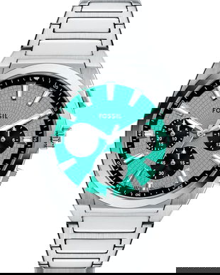 Fossil ceas culoarea argintiu, FS6117