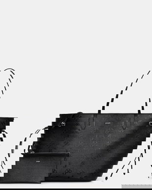 Joop! poșetă Decoro Stampa Lara culoarea negru, 4140007403