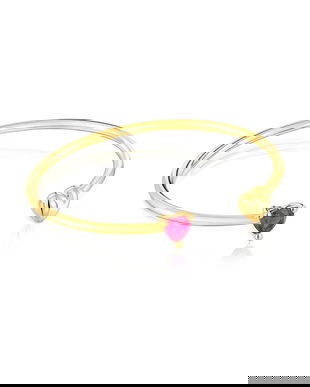 Tous brățară placată cu aur 1004326570