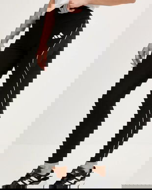 adidas colanți Stadium culoarea negru, cu imprimeu, JL7000