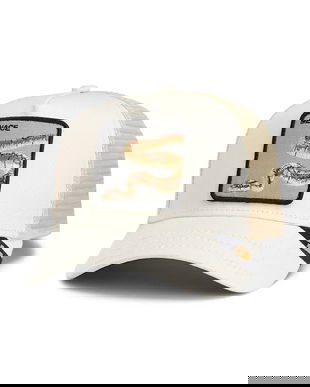 Goorin Bros șapcă Deadly Companion culoarea bej, cu imprimeu, 101-1972