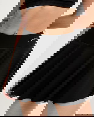 JOYINME fustă sport Venus culoarea negru, mini, evazați, Venus