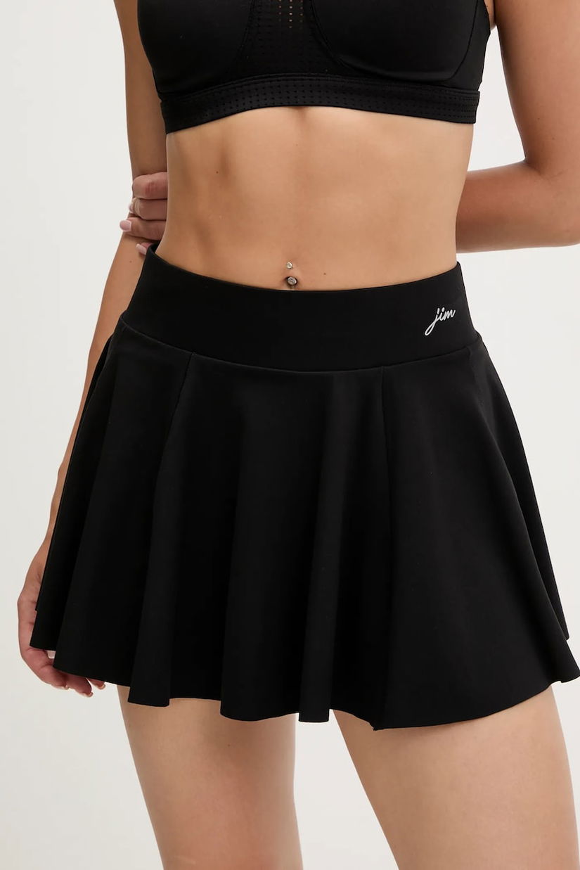 JOYINME fustă sport Venus culoarea negru, mini, evazați, Venus