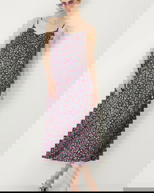 Medicine rochie culoare negru midi evazat