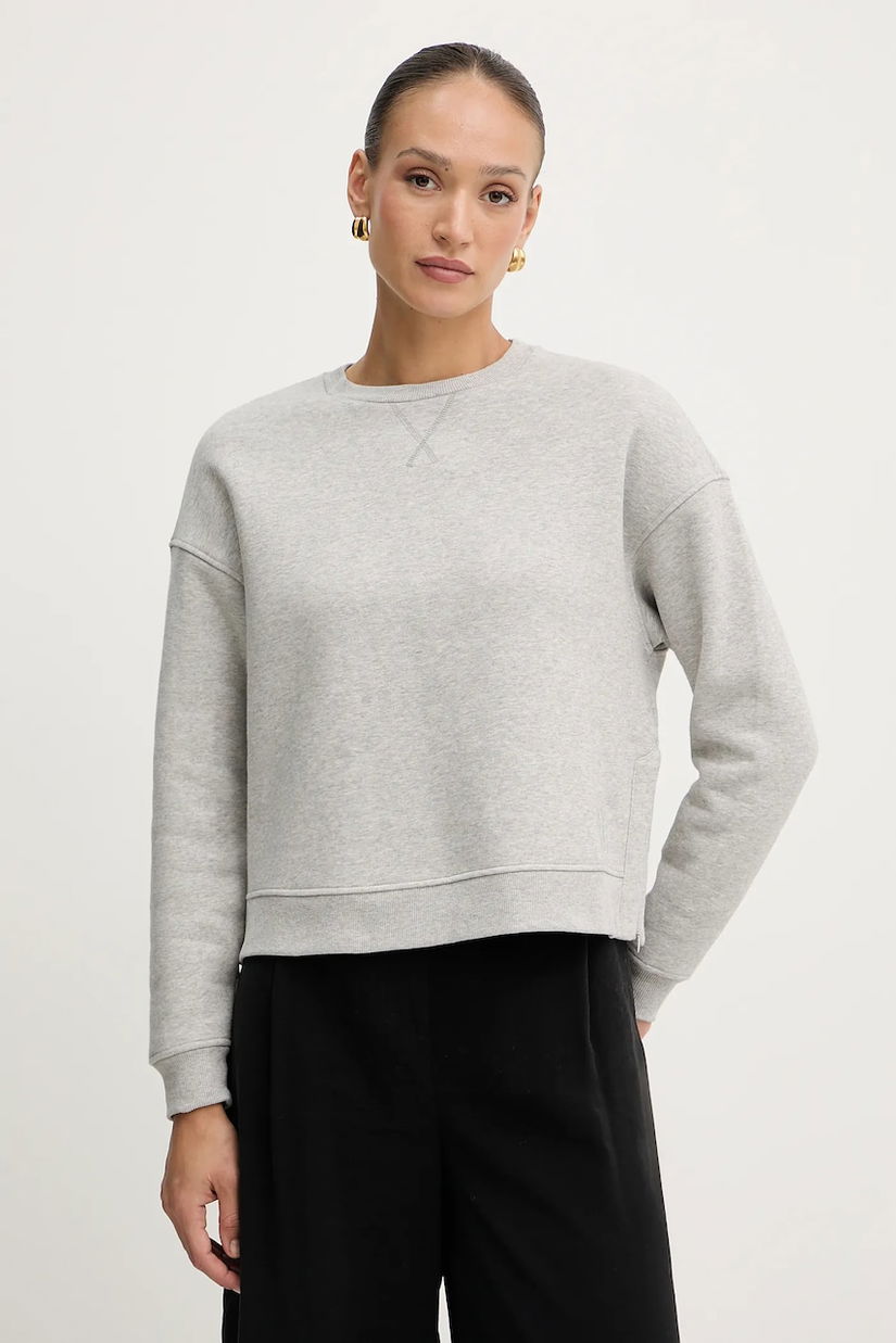 Weekend Max Mara bluză GERBA culoarea gri, uni, 2525926011600