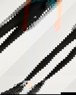 adidas Performance leggins de antrenament Optime culoarea negru, uni, JM3067