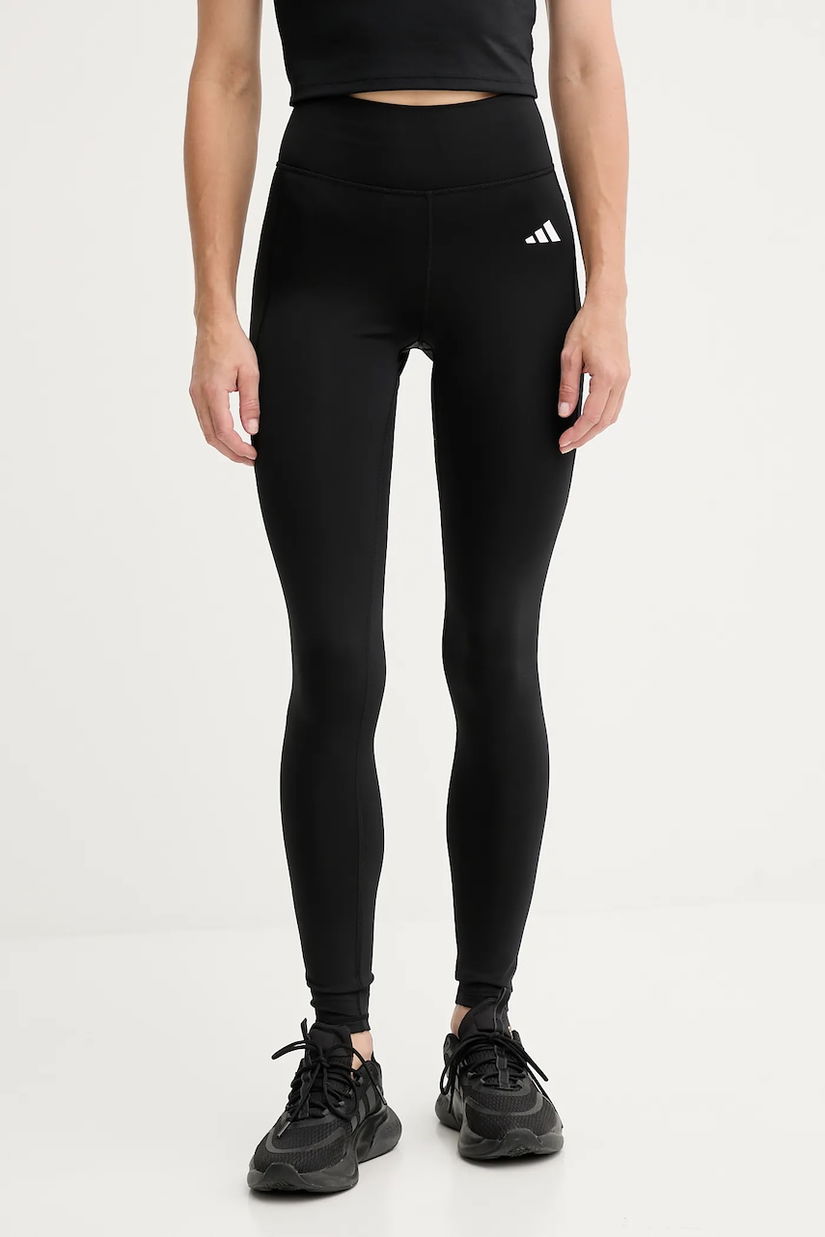adidas Performance leggins de antrenament Optime Essentials culoarea negru, uni, IT2280